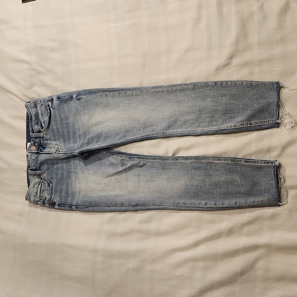 Pistola jeans Slim crop women's size 26 light wash blue